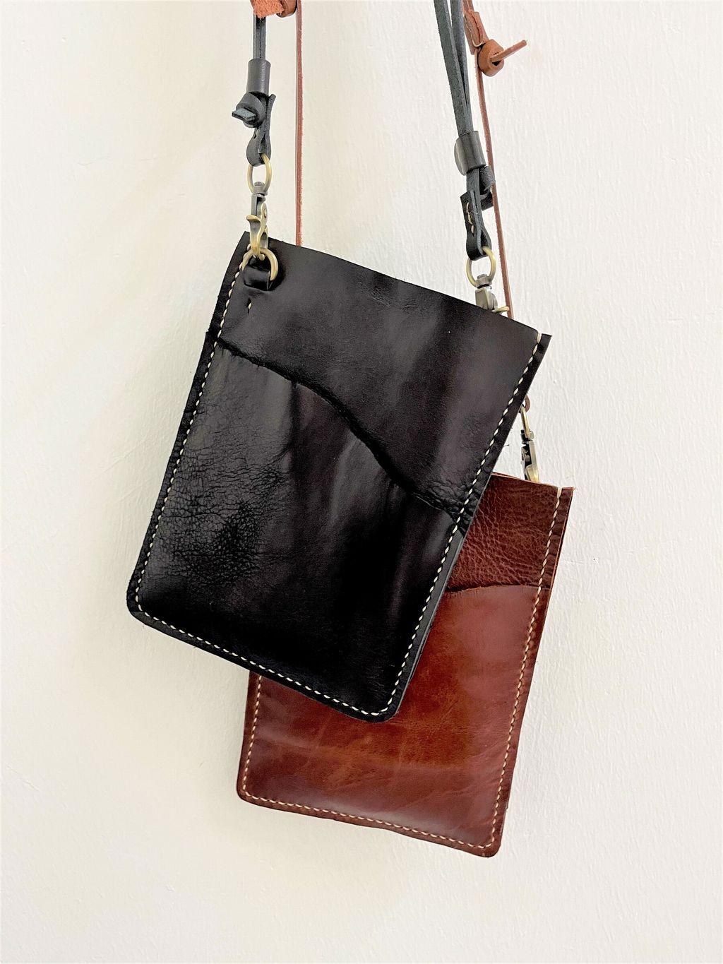 Minimalist Bag // Phone pouch // Leather Bag – Kinies