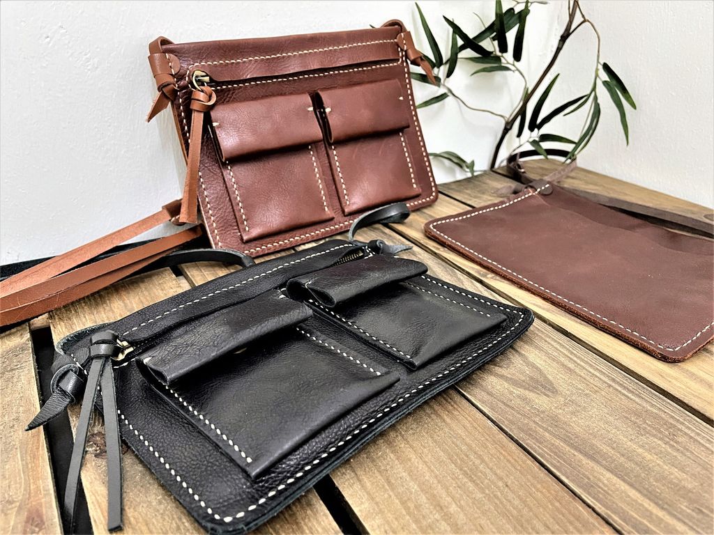 Minimalist Bag // Phone pouch // Leather Bag – Kinies