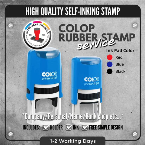 Self-Inking-Rubber-Stamp-Round-Service