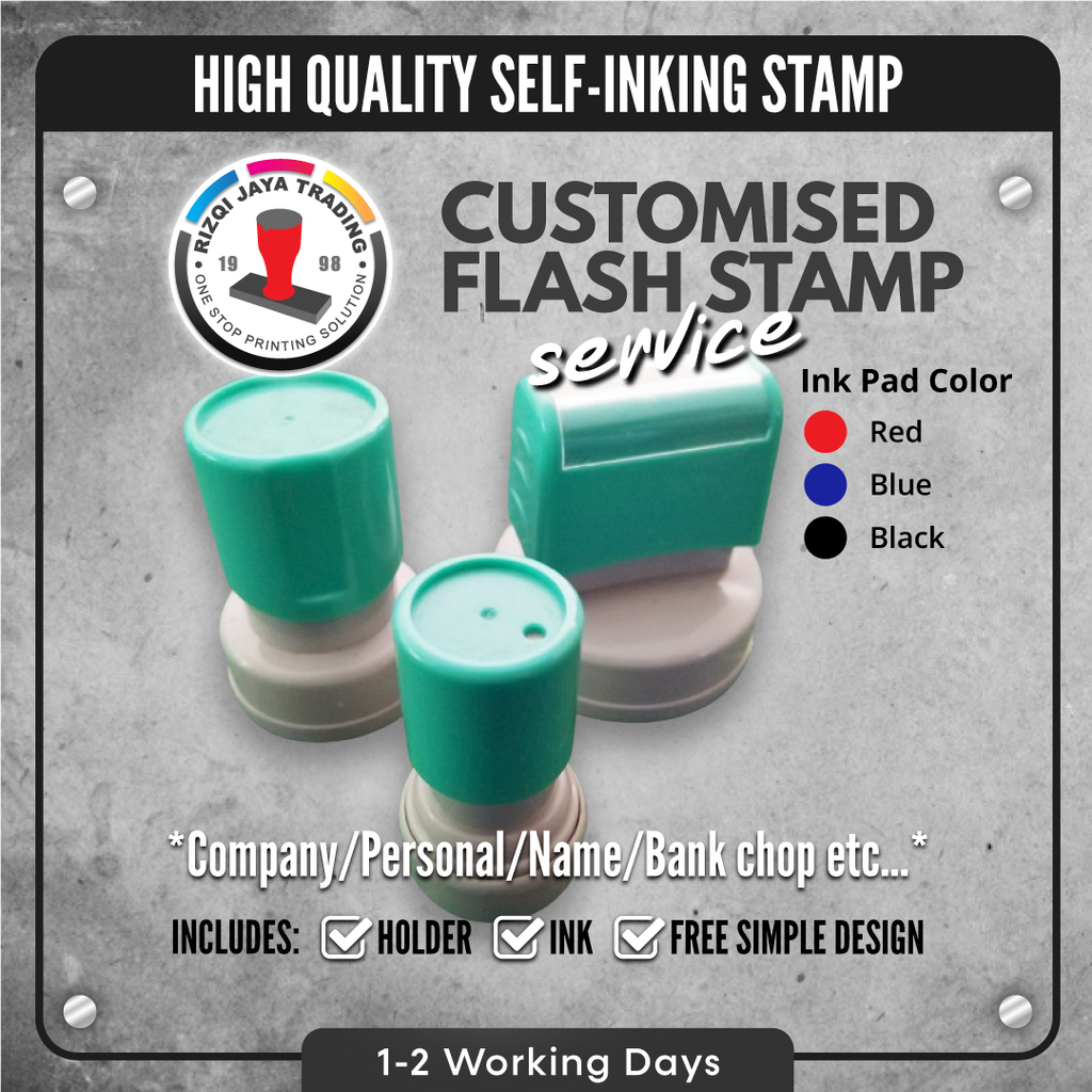 Flash-Stamp-Round-Service