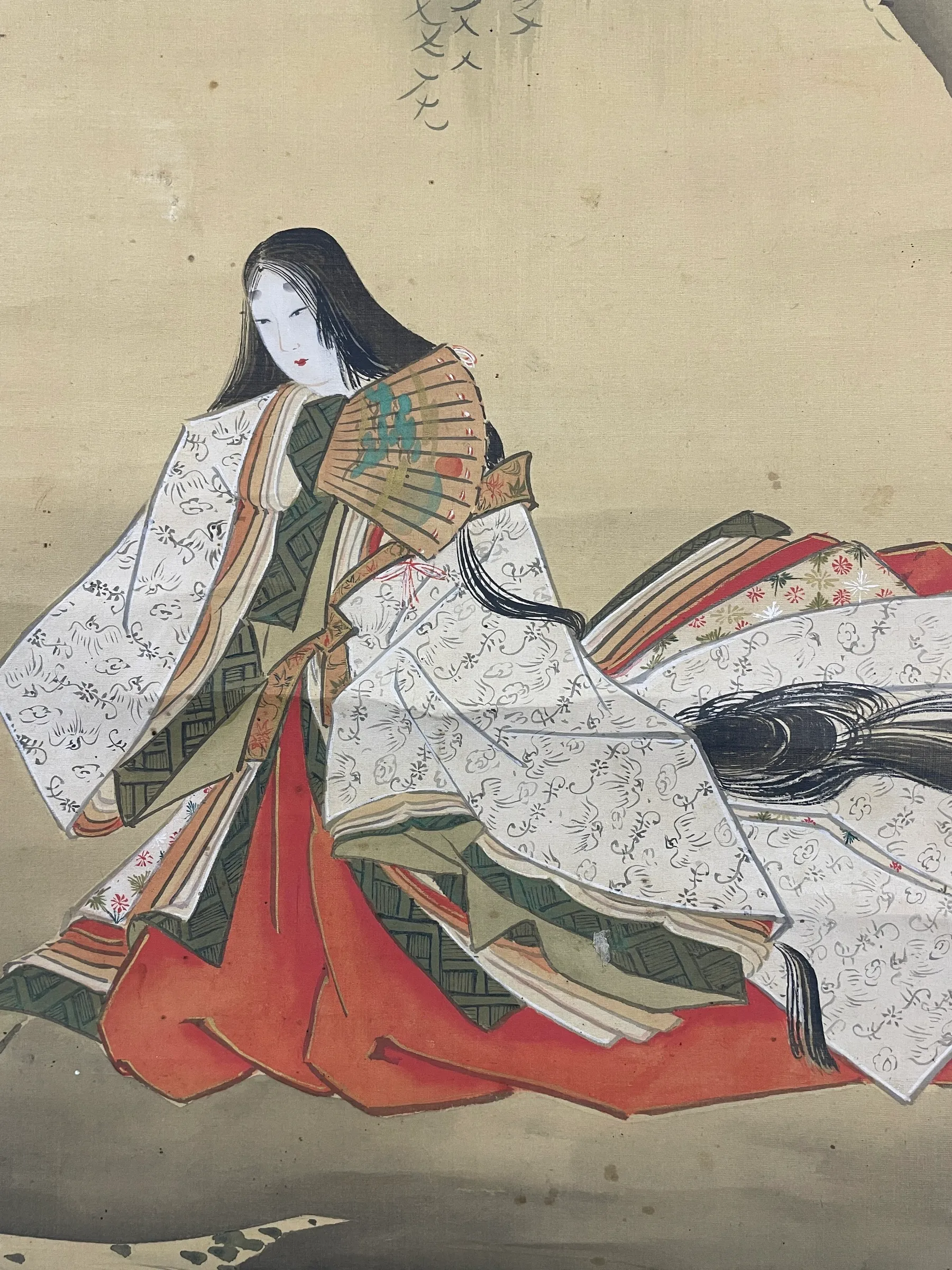 日本の伝説的な女性 掛軸　Hanging Scroll 美術品 日本の伝説的な女性 掛軸 Hanging Scroll 美術品 7300885: JAPANESE