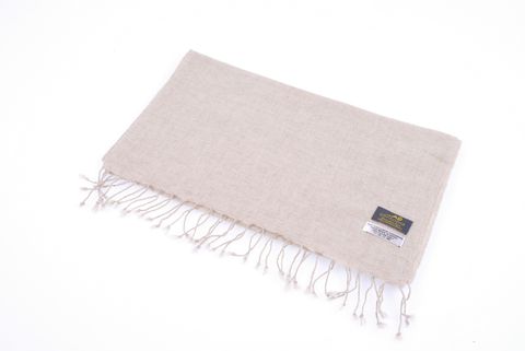 zentopia經典100%喀什米爾圍巾原色窄版BQCASF1231-2