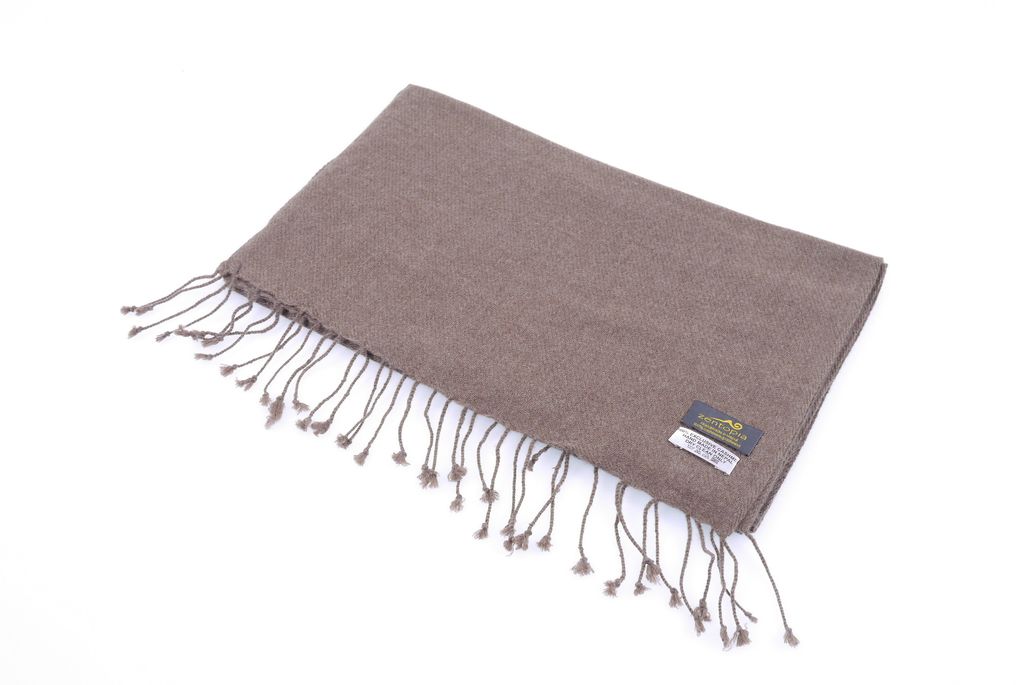 zentopia經典100%喀什米爾圍巾原色窄版BQCASF1233-2