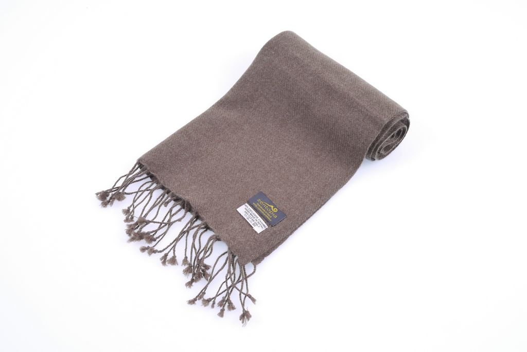 zentopia經典100%喀什米爾圍巾原色窄版BQCASF1233-1