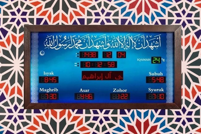 JAM AZAN DIGITAL |  - MASJID