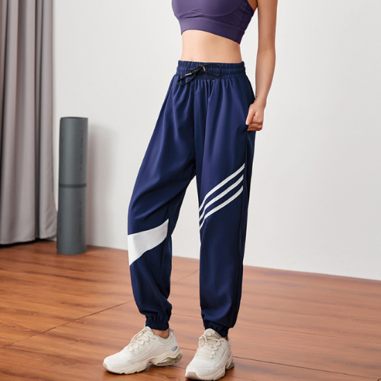 Quick-drying Gym Women Girl Loose Breathable Trouser