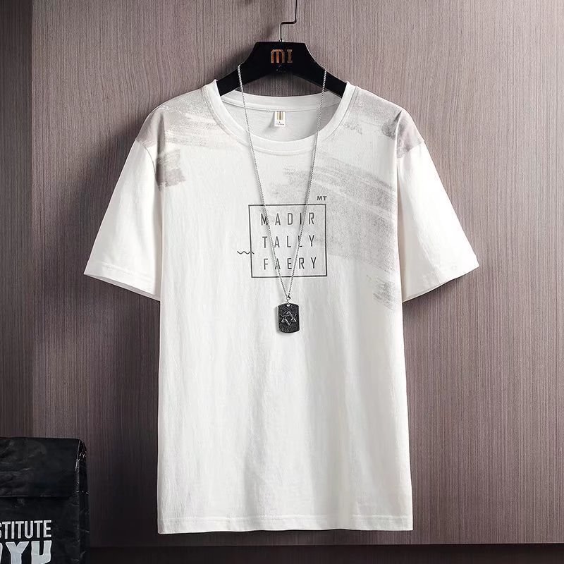Short-sleeved Men Boy T-shirt Sleeve Fashion Tops Shirt