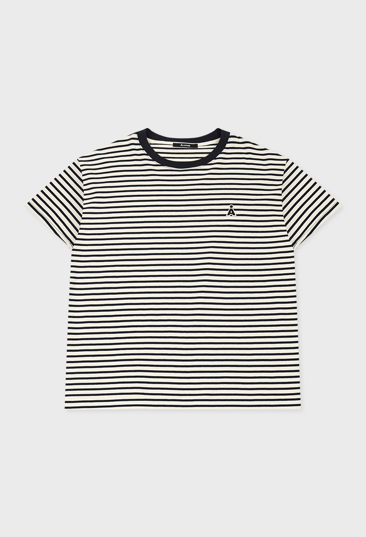 ALAND-A-LOGO-STRIPED-HALF-SLEEVE_NAVY-1