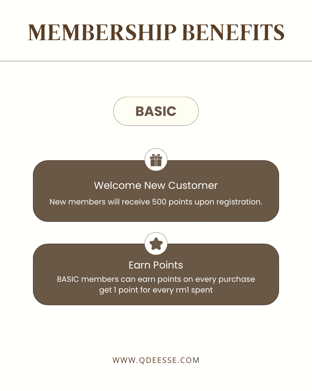 Qdeesse membership - 2