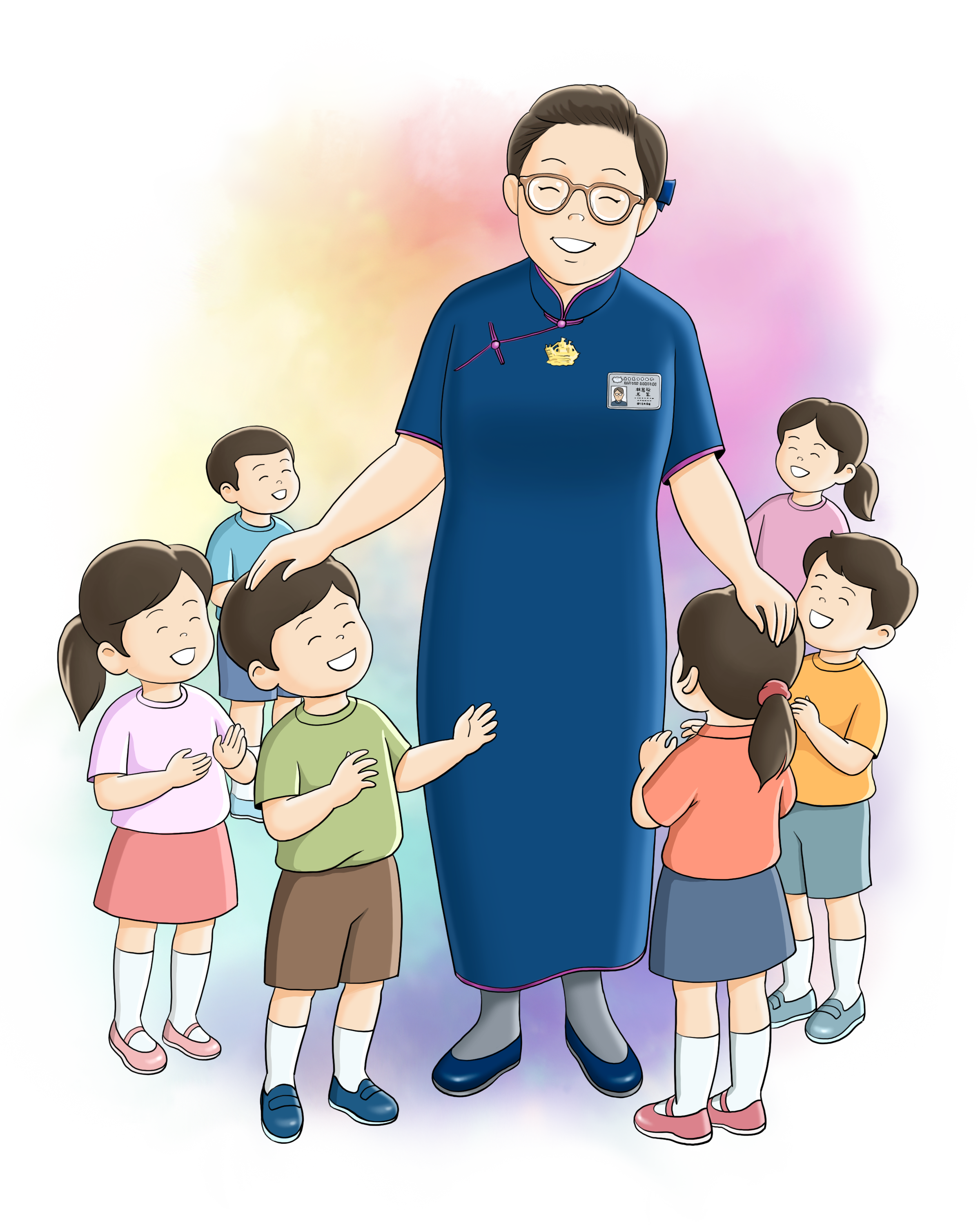 以媽媽心愛天下眾生，以菩薩智慧育幼成長_林慧敏_（慈笙）