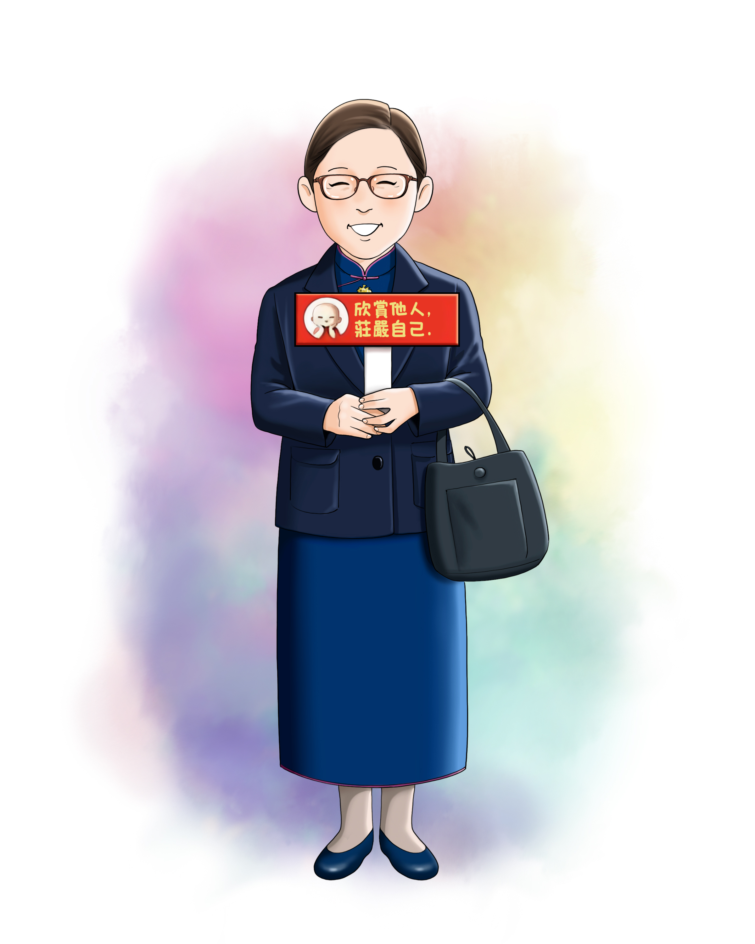 陳嬋琴（慈霂）心寬念純——一句靜思語的教育力