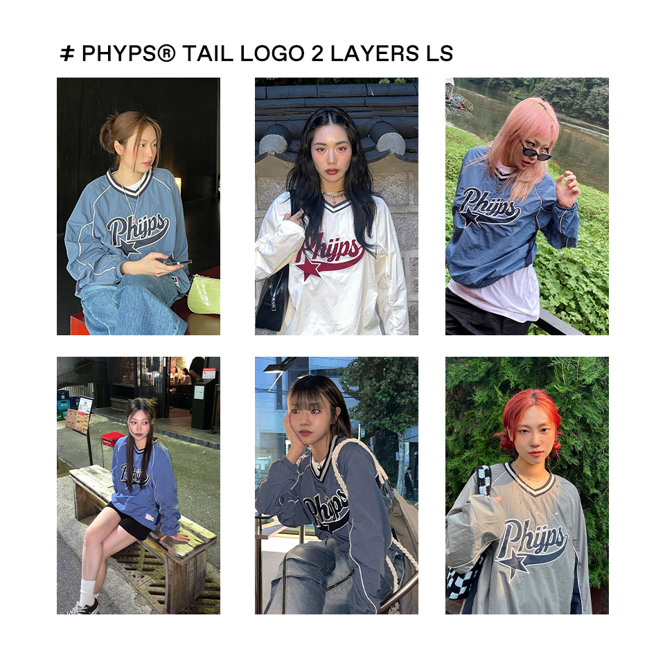 PHYPS PHYPS TAIL LOGO LS