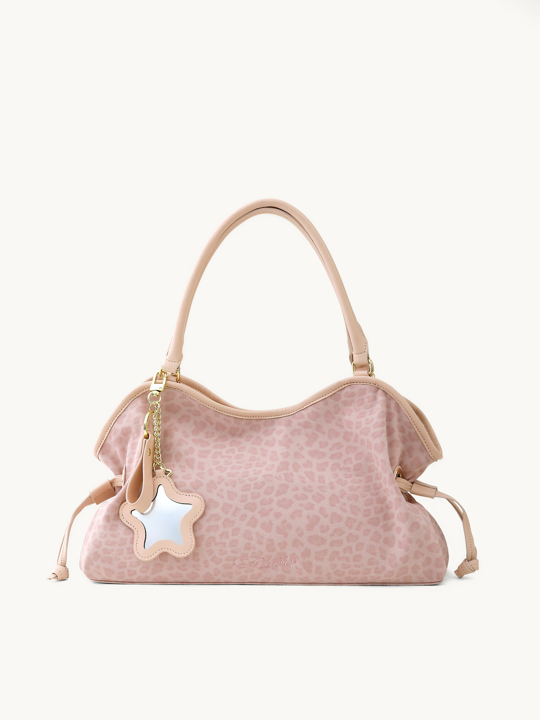 BadBlue] Mini Washed Leopard Dimsum Bag Pink – Arielle Store