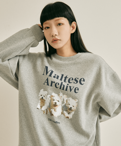 WAIKEI Maltese Archive Line Graphic T-Shirt