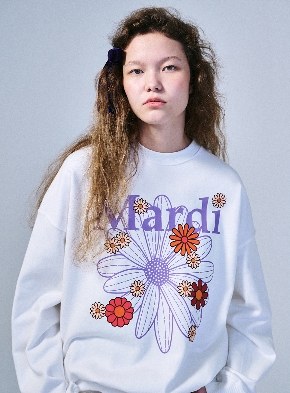 [Mardi Mercredi] Sweatshirt FlowerMardi Blossom (7 color)