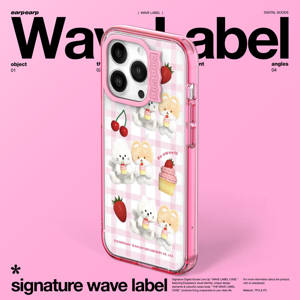 [EarpEarp x Teolaegi] Teolaegi Chichi Signature Wave Label Case