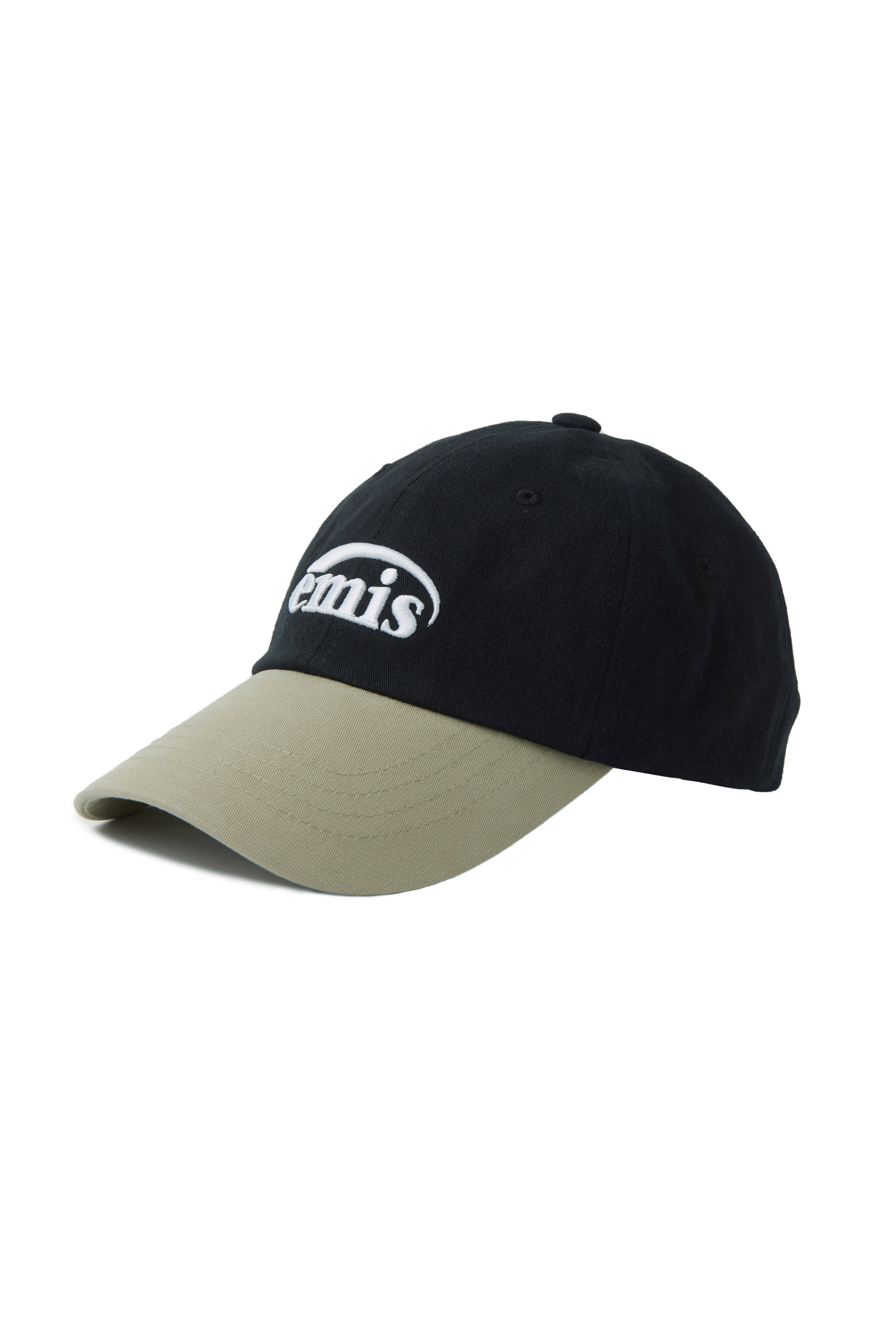 EMIS New Logo Mix Ball Cap (Beige Black)