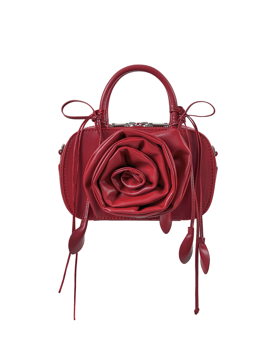美品　stand oil rose stereo bag スタンドオイル バッグ STAND OIL/スタンドオイル ROSE STEREO バッグ（ハンドバッグ