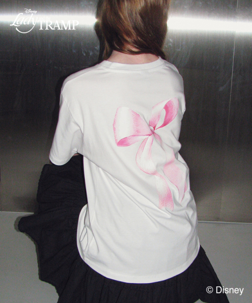 RONRON★DOUBLE RIBBON OVER FIT T SHIRT オーバーフィット 2色 RONRON] DOUBLE RIBBON OVER FIT T SHIRT WHITE – Ohue