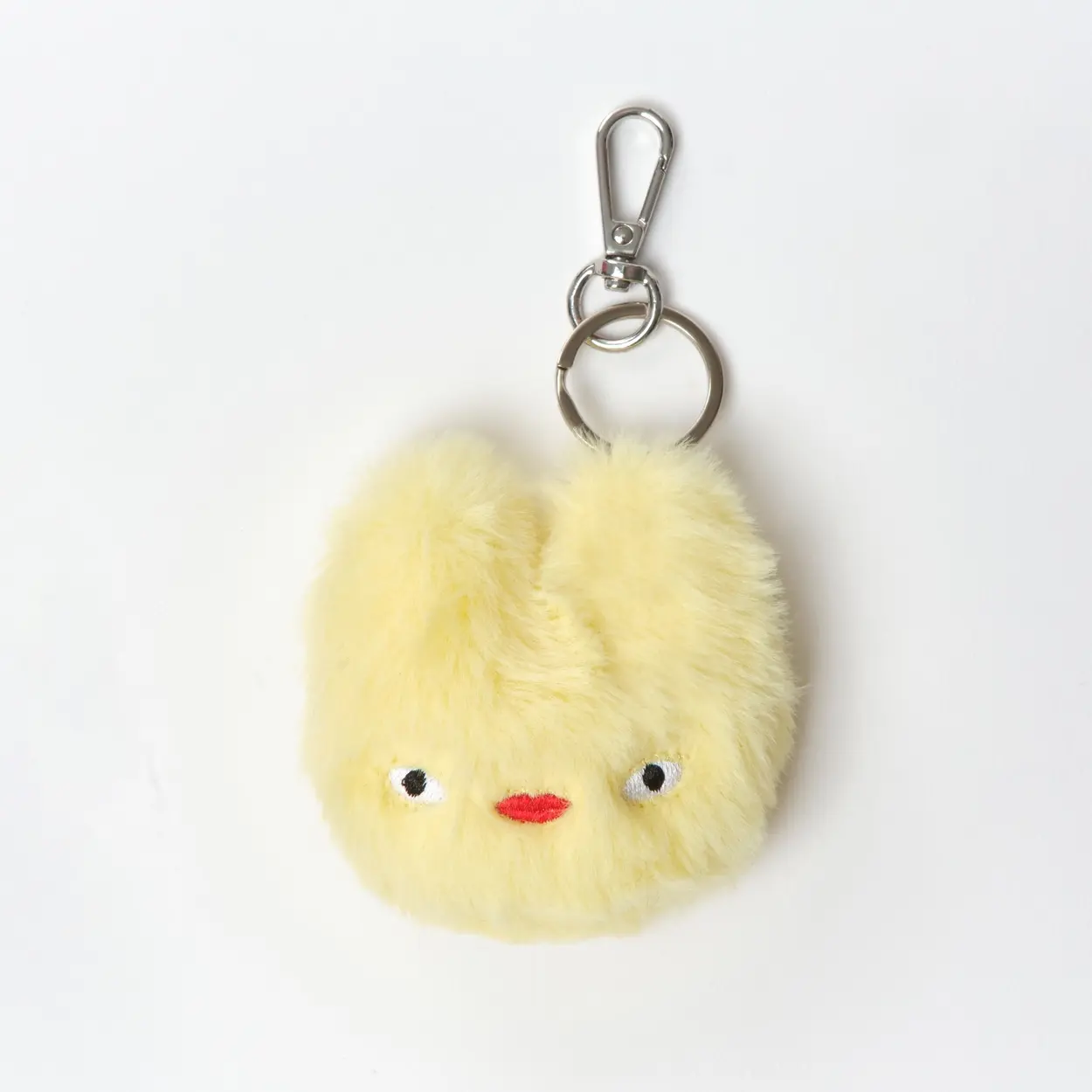 【SAMO ONDOH】 ACC BABY TOKIYOM ECO FUR IVORY SAMO ONDOH] ACC Tokiyom Keychain Eco Fur – Arielle Store