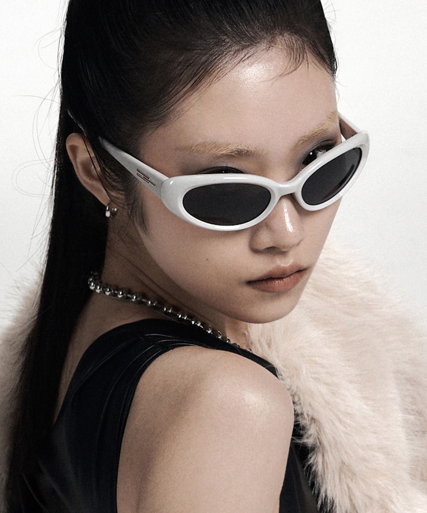 ★RIETI★ BLACK AIDA RT 2016 C1 Rieti] AIDA Sunglasses – Arielle Store