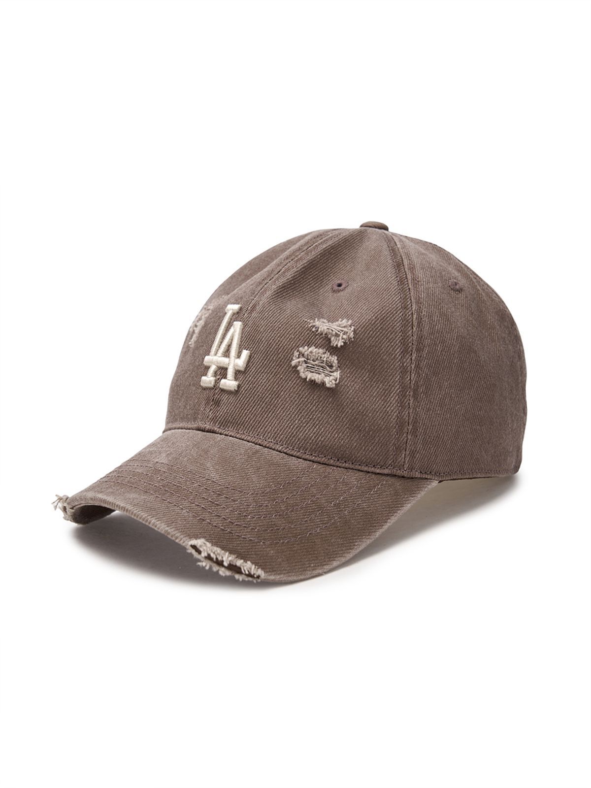 ハット [MLB] DamageWashing Unstruck BallCap Cleveland *KARINA PICK MLB X Aespa Karina] Damage Washing Unstructured Ball Cap