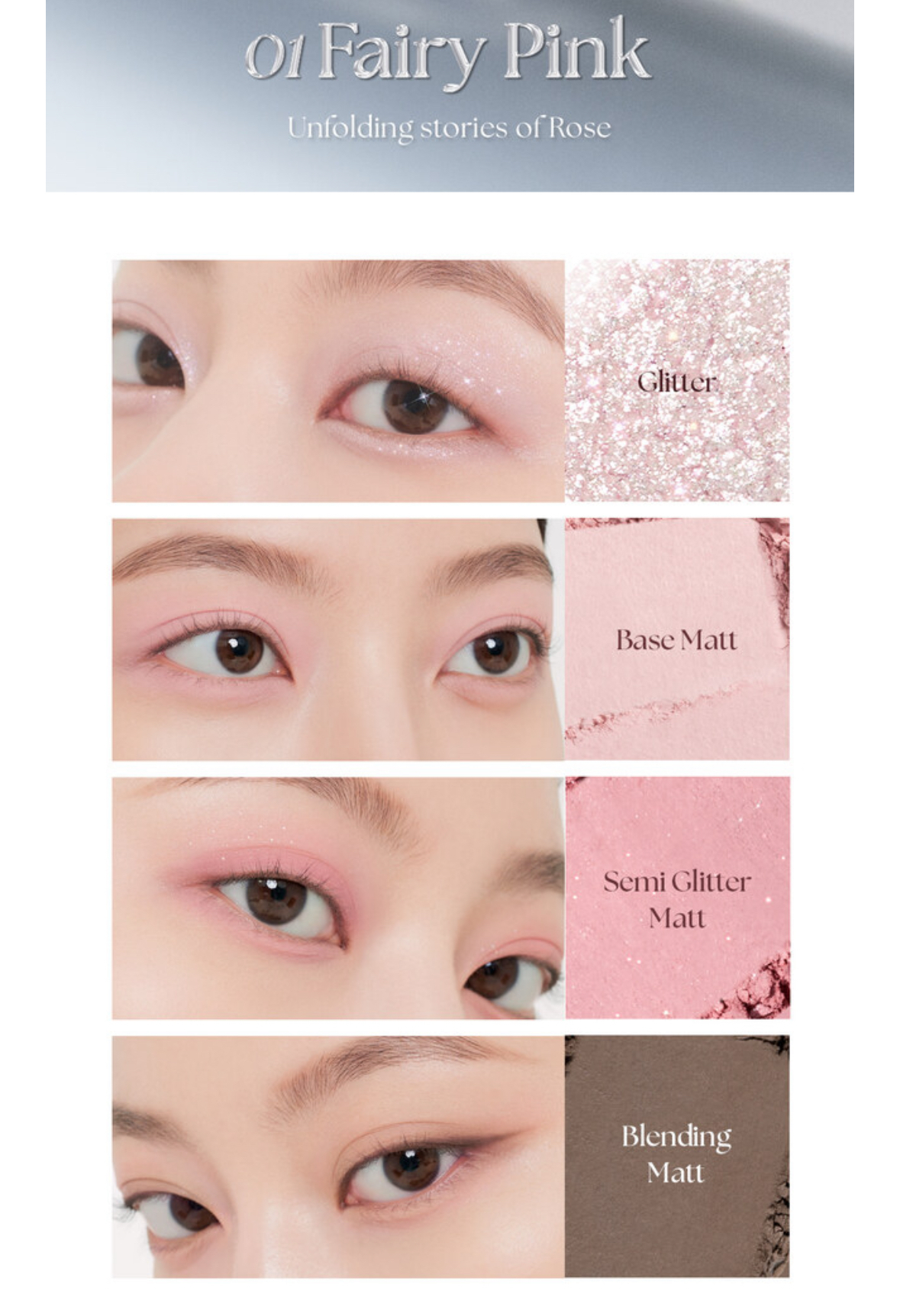 01 Fairy Pink (Free Mini Liquid Glitter)