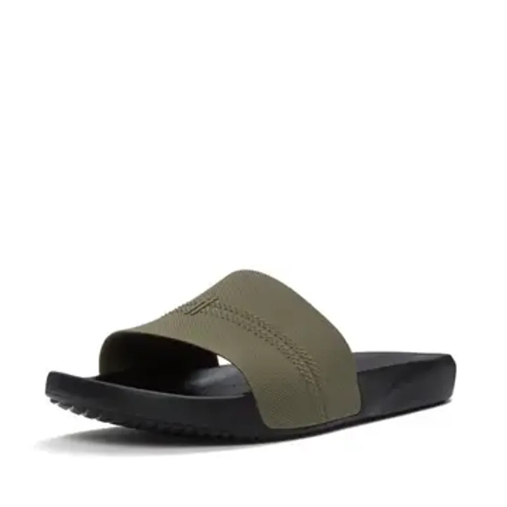 0199039428357_04_IQUSHION-MENS-POOL-SLIDES-DEEP-OLIVE-BLACK_A6P-B62_3_ec9a0756-d46a-4b61-b094-a746f39d5dfb_360x