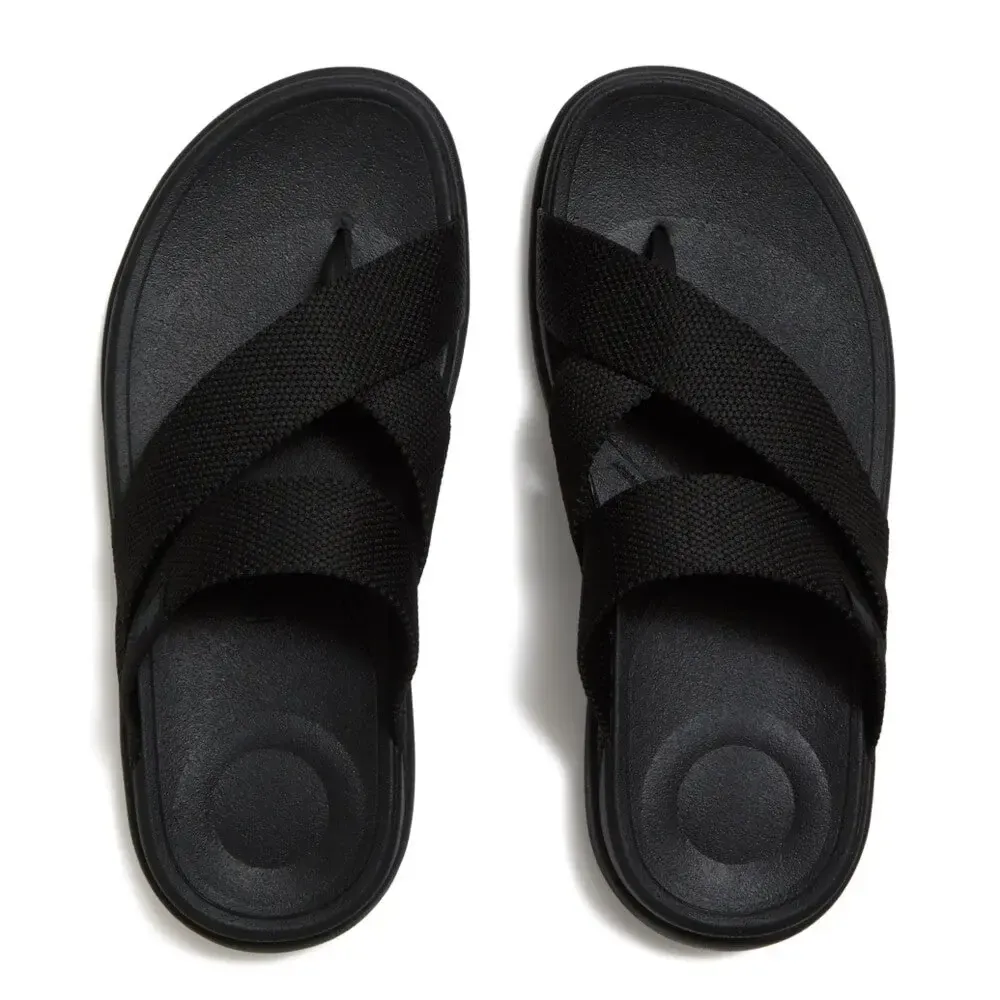 0199039497087_02_F-MODE-GO-MENS-TONAL-WEBBING-TOE-POST-SANDALS-ALL-BLACK_A8E-090_1_29002fcd-0a70-4479-bab0-5eb1c68b6fbd