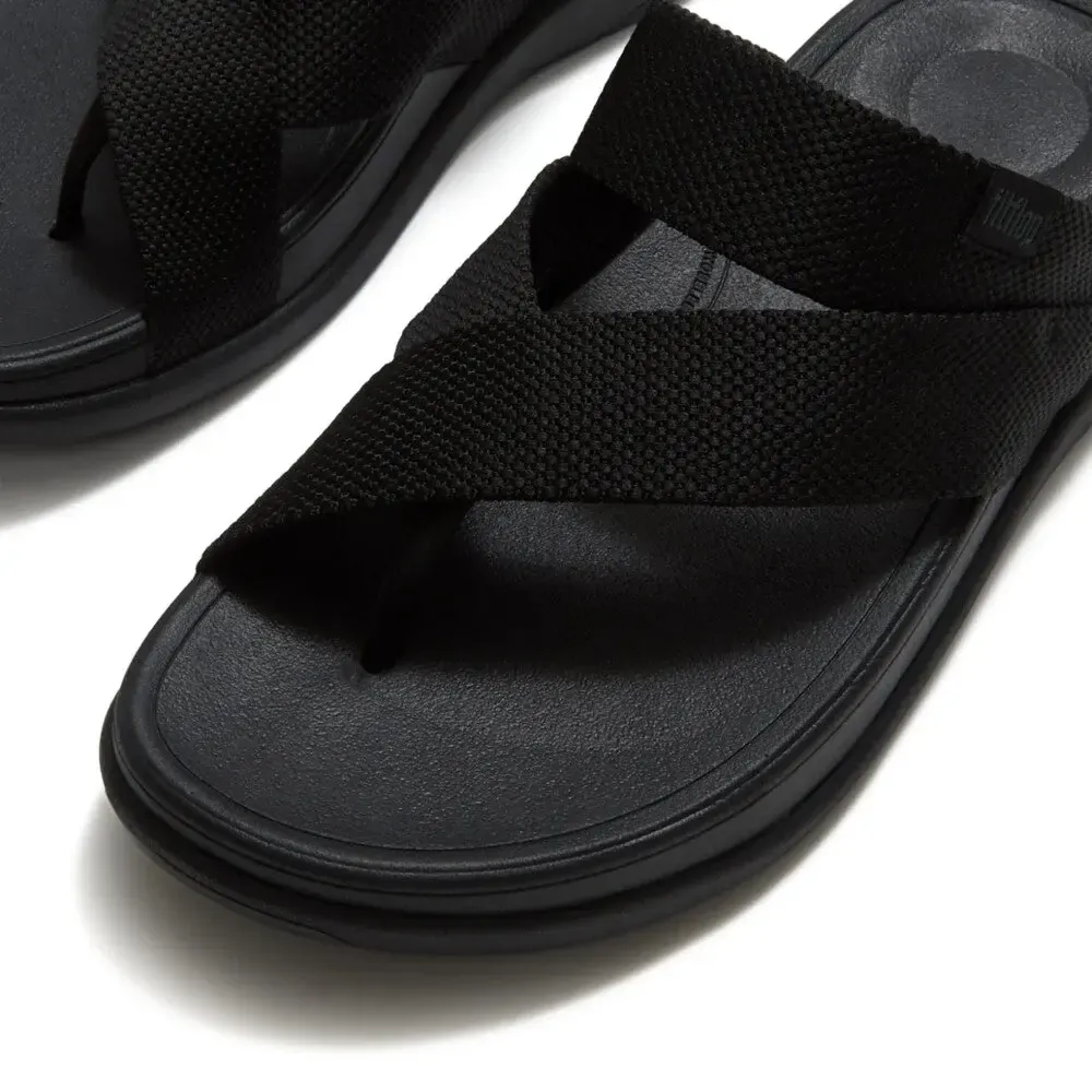 0199039497087_03_F-MODE-GO-MENS-TONAL-WEBBING-TOE-POST-SANDALS-ALL-BLACK_A8E-090_2_73c81b15-c9ce-46d1-8ae2-a2a183855639