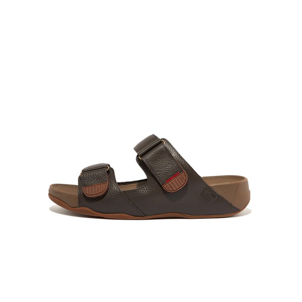 fitflop_gogh_men_s_adjustable_leather_slide_sandals_-_dark_brown_1