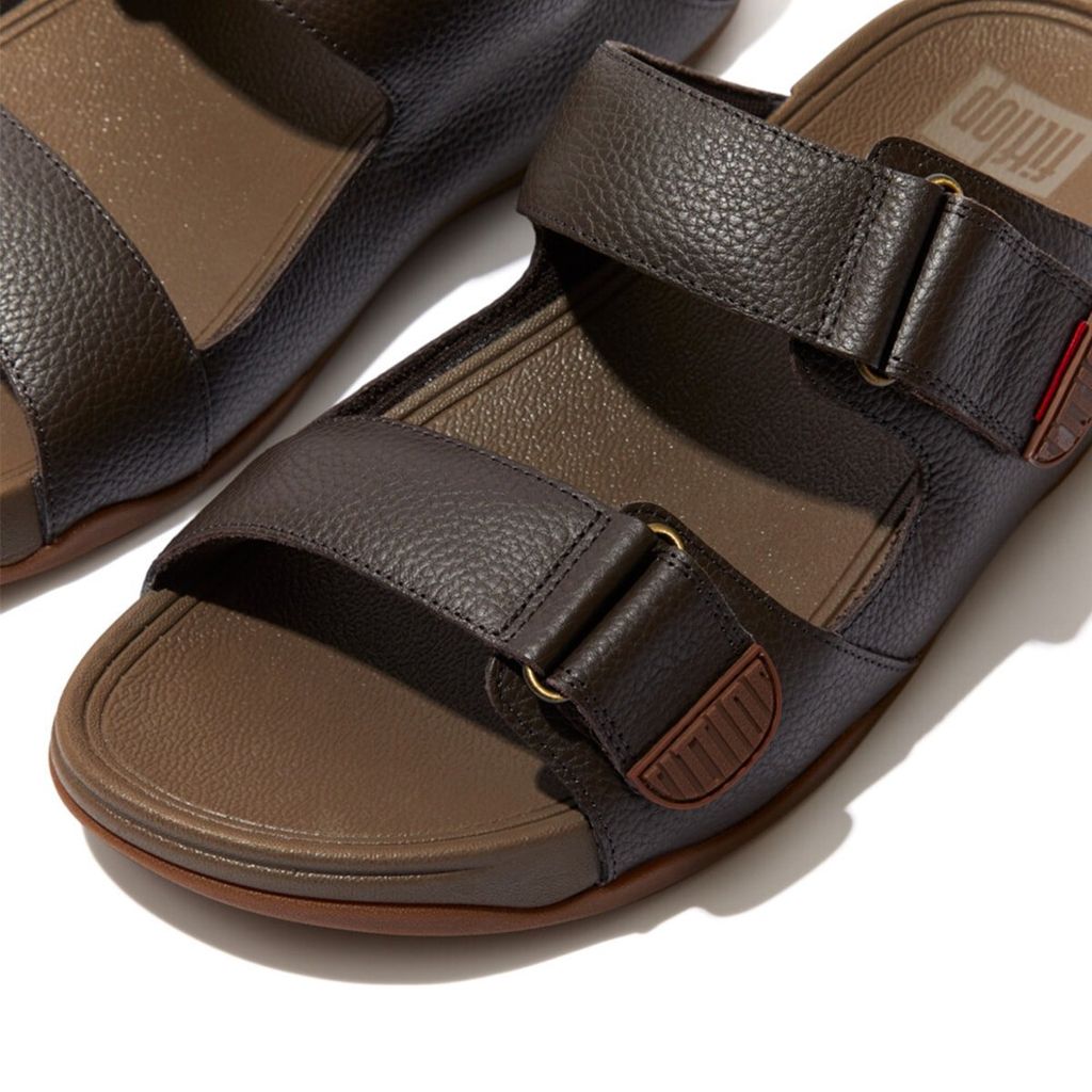fitflop_gogh_mens_adjustable_leather_slide_sandals_-_dark_brown_4