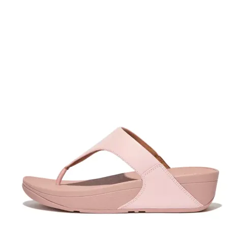 Women's Lulu Leather Toe-Post Sandals