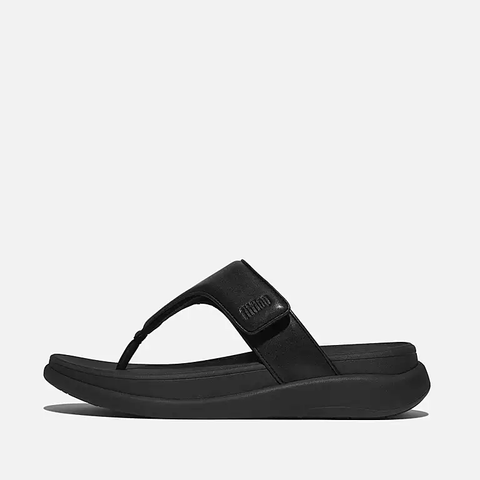 F-MODE-GO-ADJUSTABLE-FLATFORM-TOE-POST-SANDALS-ALL-BLACK_IW1-090