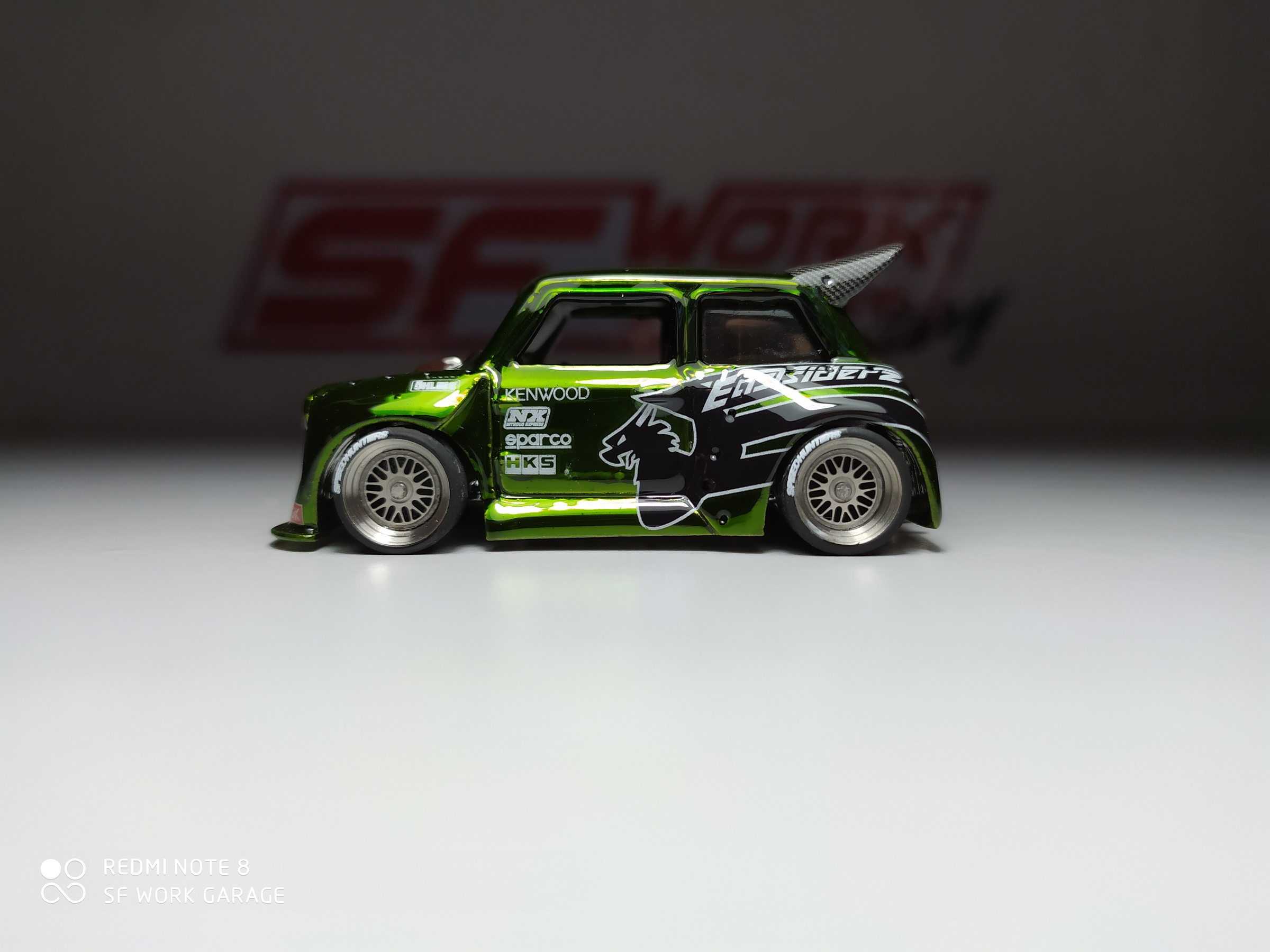 hot wheels morris mini custom