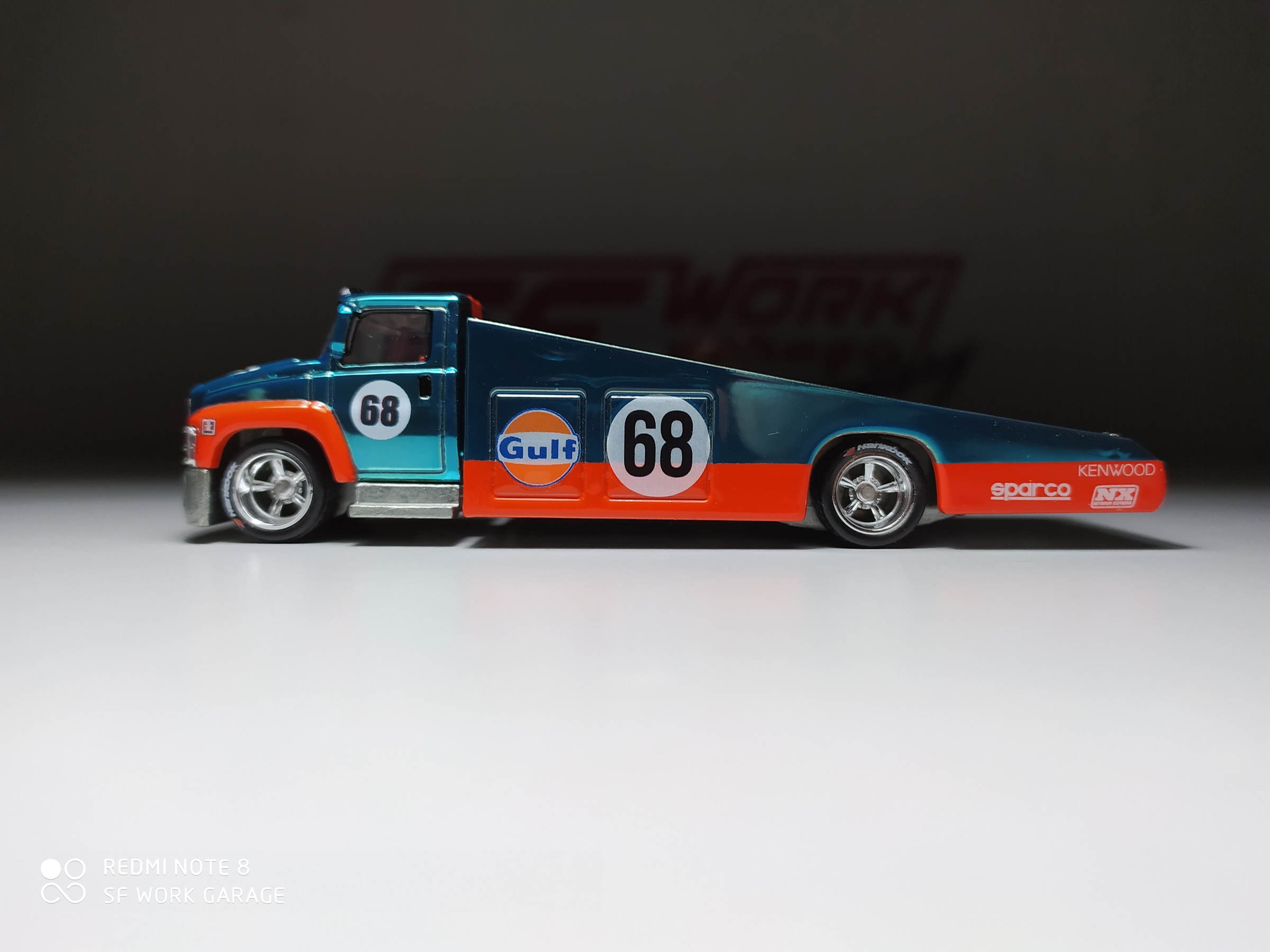 porsche team transport