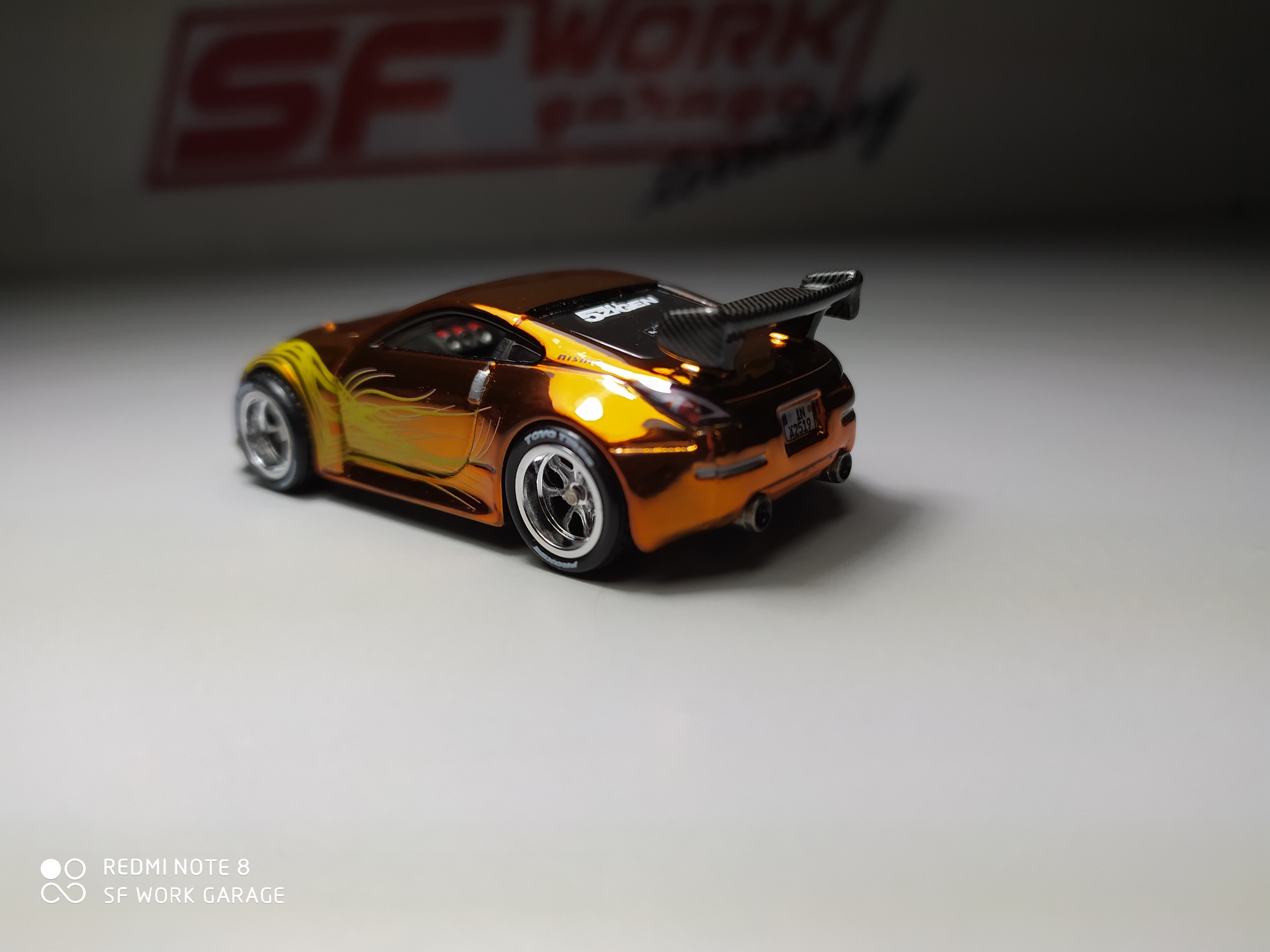 トナリです Fast & Furious D.K.'s 2006 Nissan 350Z , Gray with - 97172
