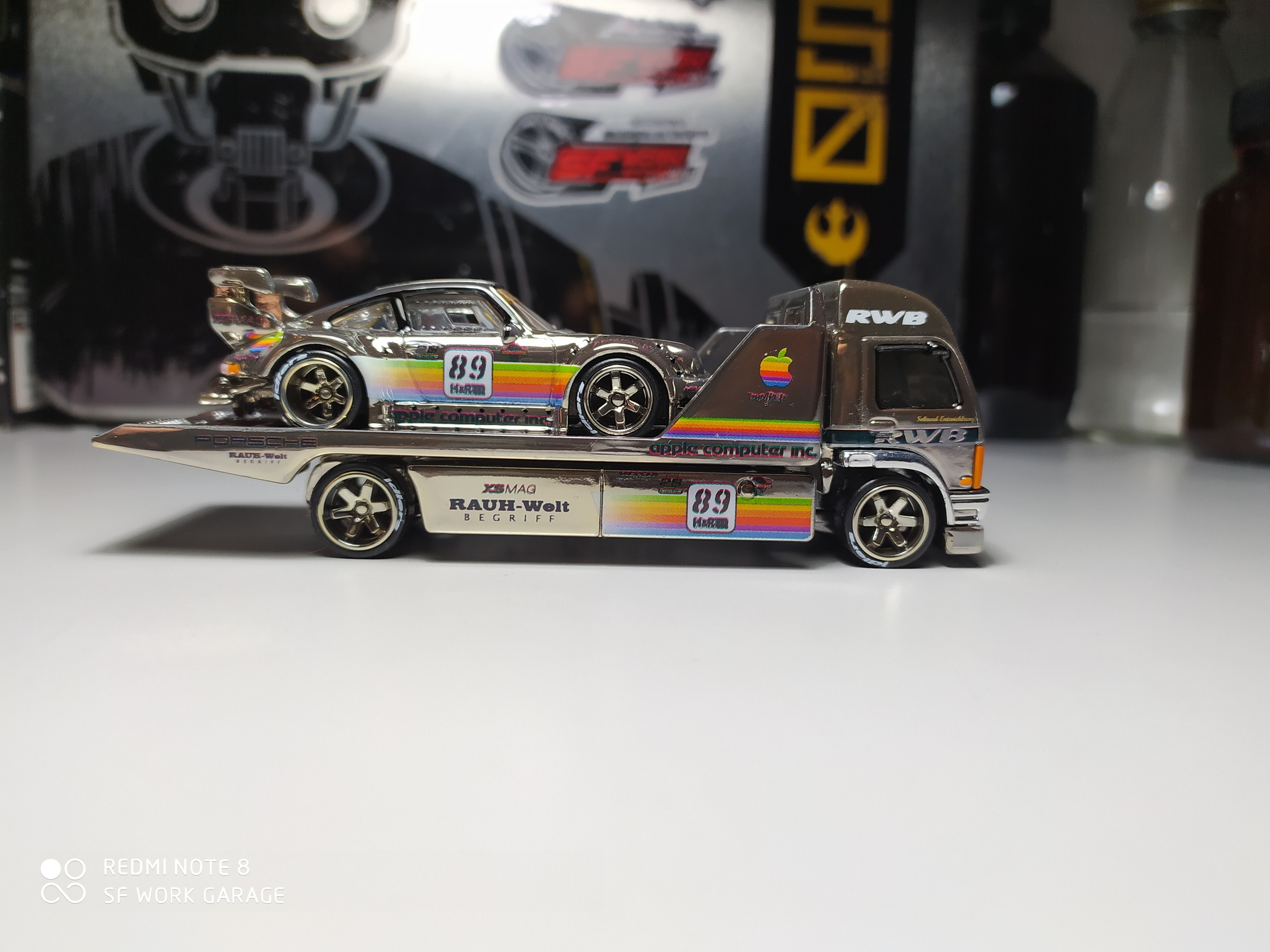 RWB PORSCHE 930 APPLE COMPUTER TEAM TRANSPORT – sfworkgarage