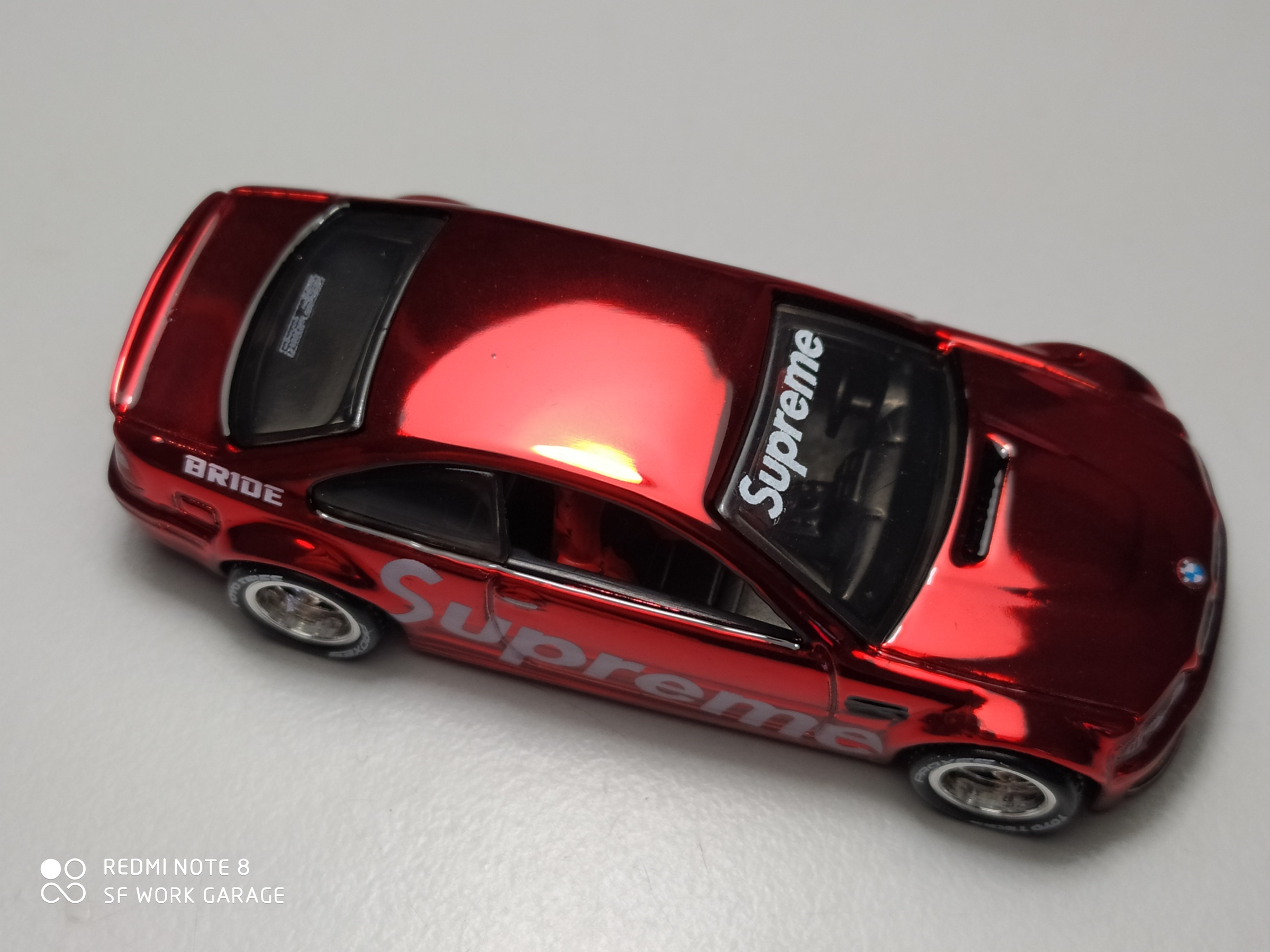 ミニカー Supreme - Supreme bmw Hot Wheels Supreme Car Culture Team Transport 1992 BMW M3