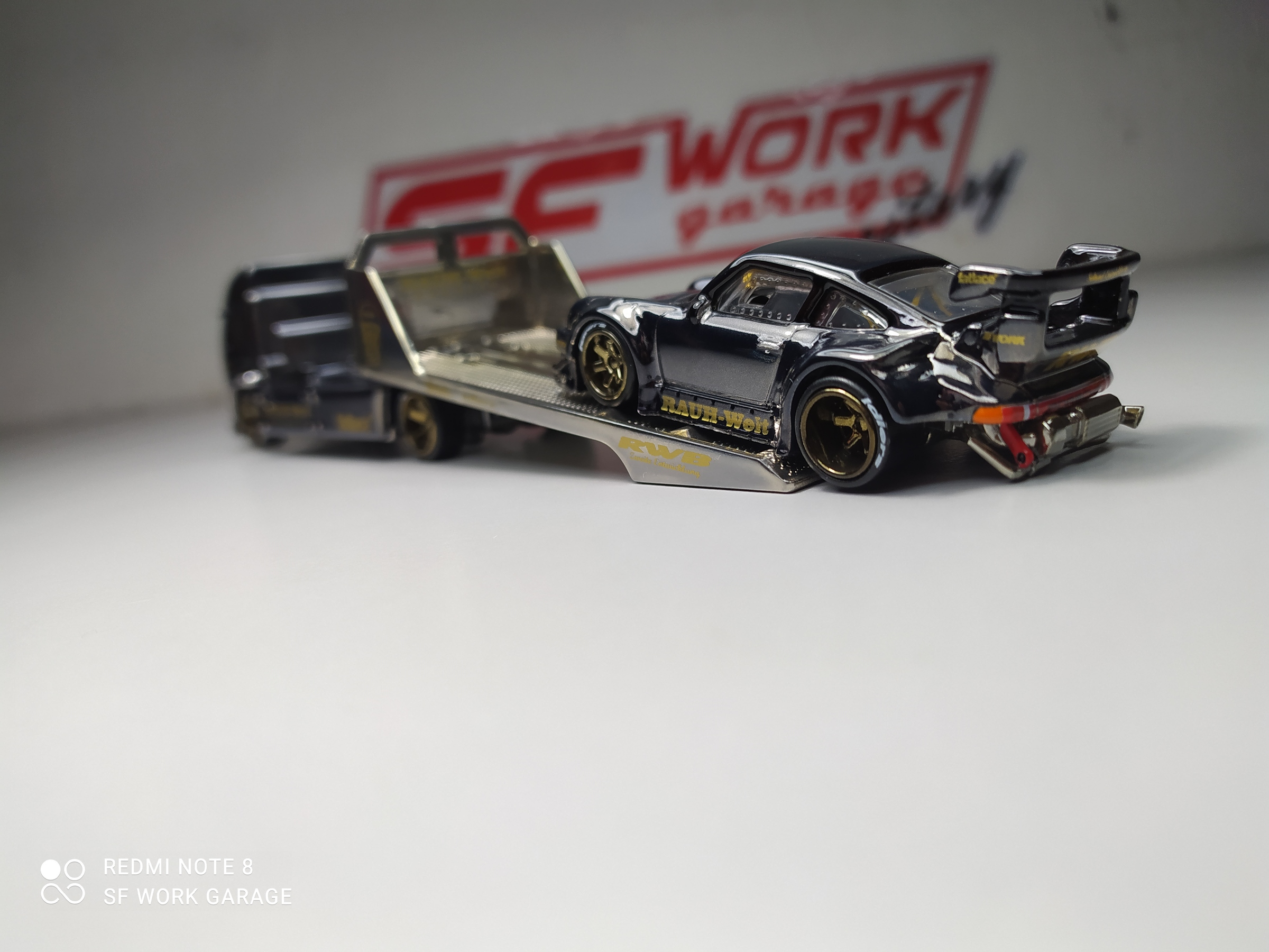 K*a様 ホットウィール TEAM TRANSPORT RWB PORSCHE Hot Wheels Car Culture Team Transport RWB Porsche 930 Aero