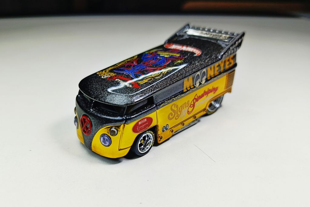 ミニカー HOT ROD CUSTOM 2008 MOONEYES DRAG BUS VOLKSWAGEN DRAG BUS MOONEYES – sfworkgarage