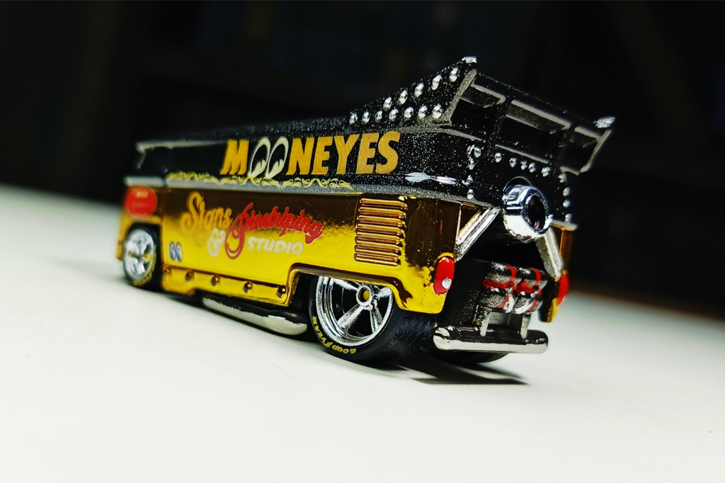 ミニカー HOT ROD CUSTOM 2008 MOONEYES DRAG BUS ミニカー HOT ROD CUSTOM 2008 MOONEYES DRAG BUS HOTWHEELS