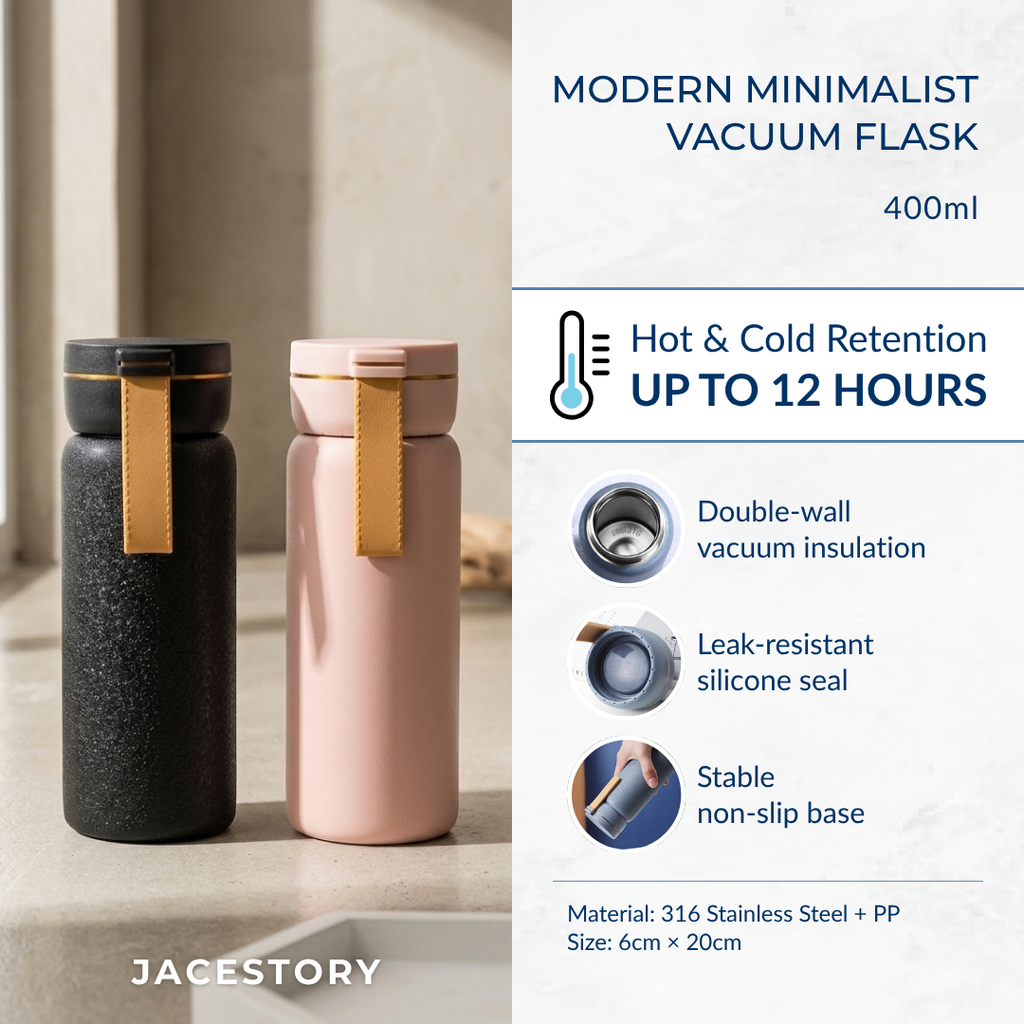 Modern Minimalist Vacuum Flask