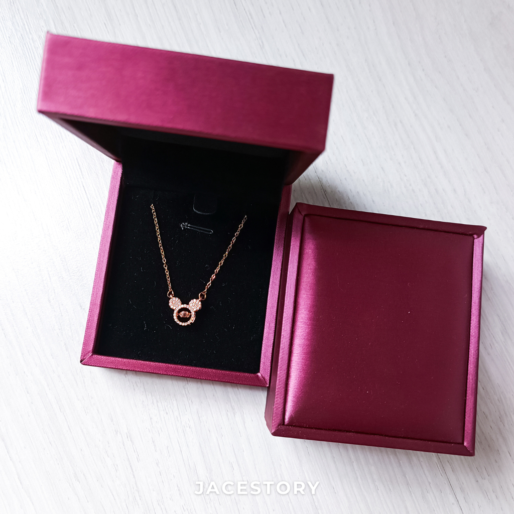 Dancing Mickey Necklace with Jewellery Box