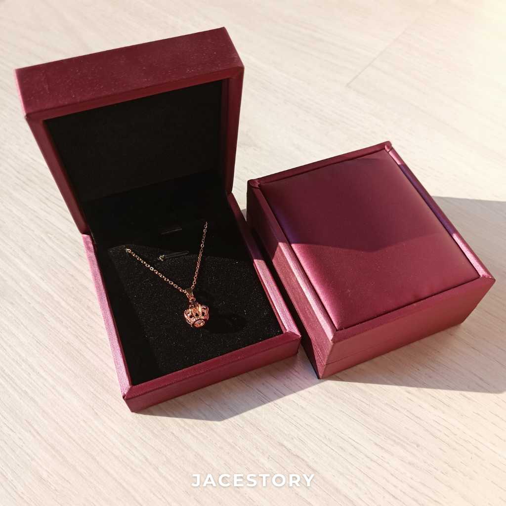 The Crown Necklace with Jewellery Box