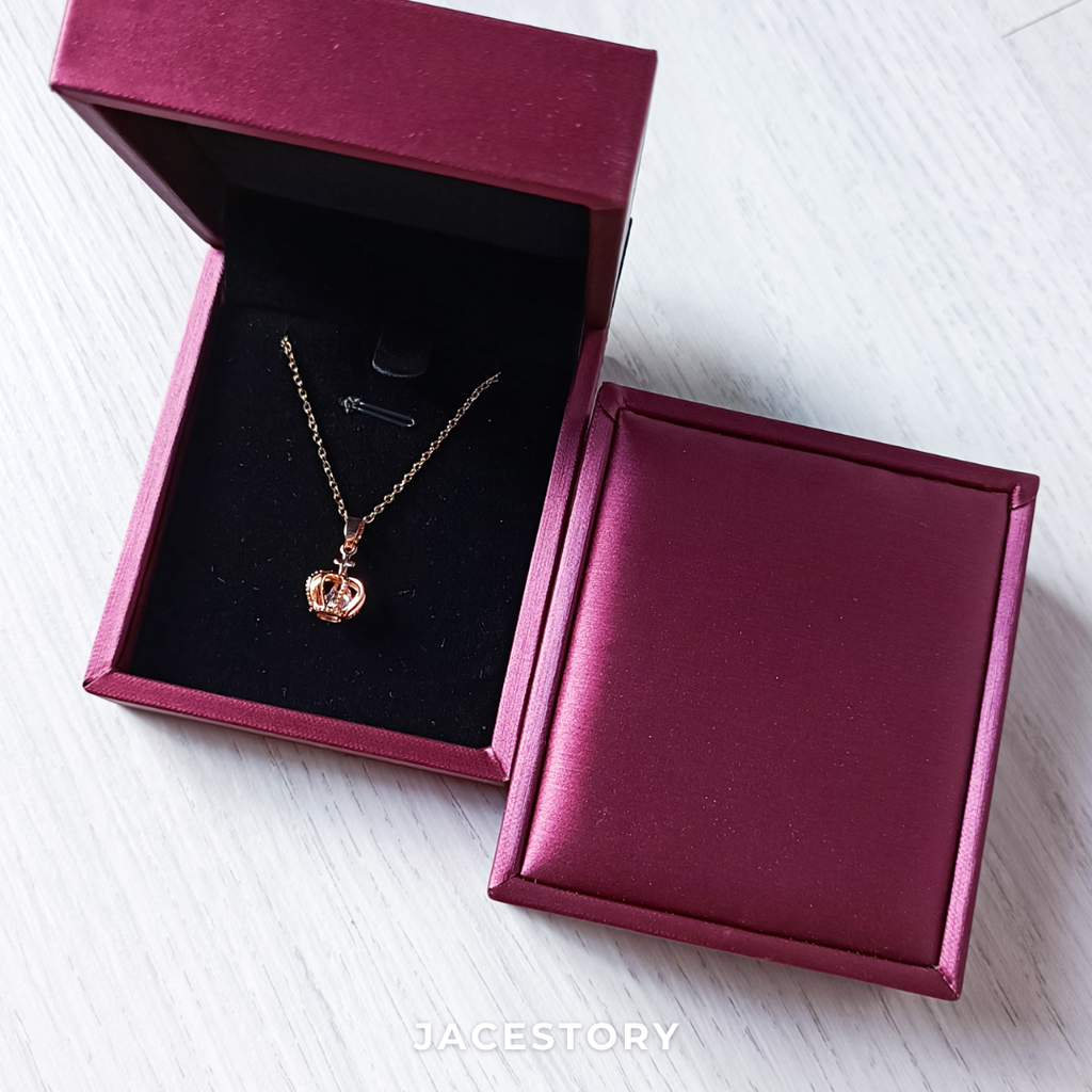 The Crown Necklace with Jewellery Box