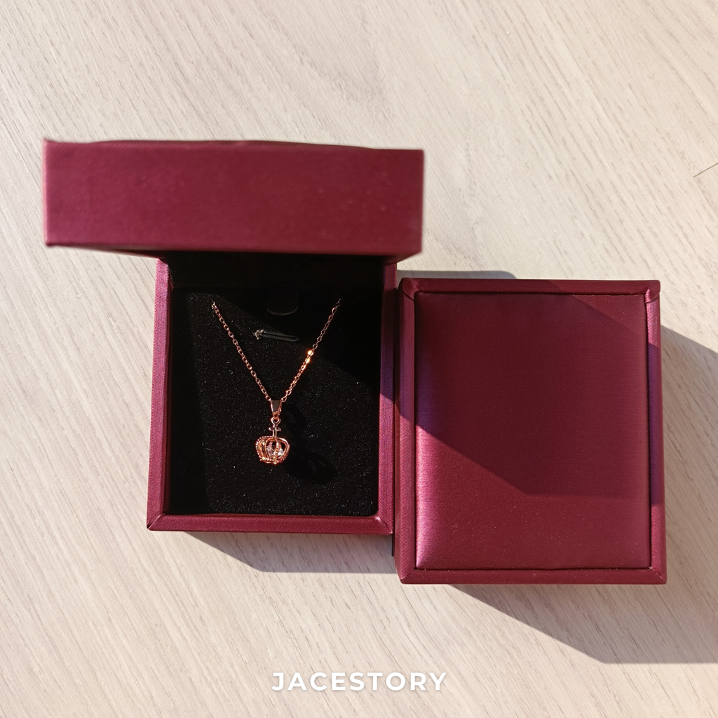The Crown Necklace with Jewellery Box