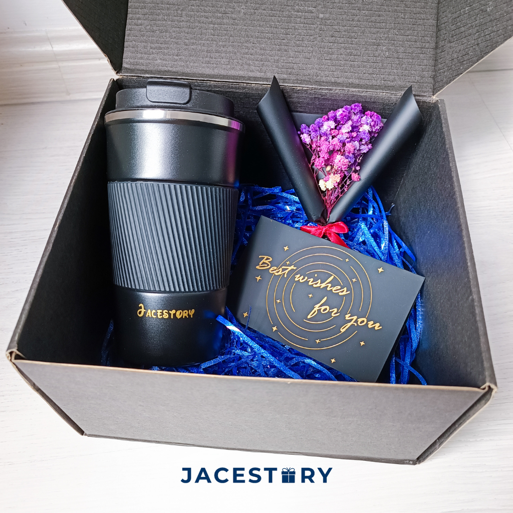 Personalised Gift Set | Deluxe Business Thermal Tumbler