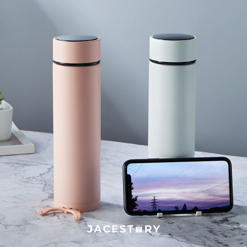 Gift Set | Holder Smart Temperature Display Vacuum Flask