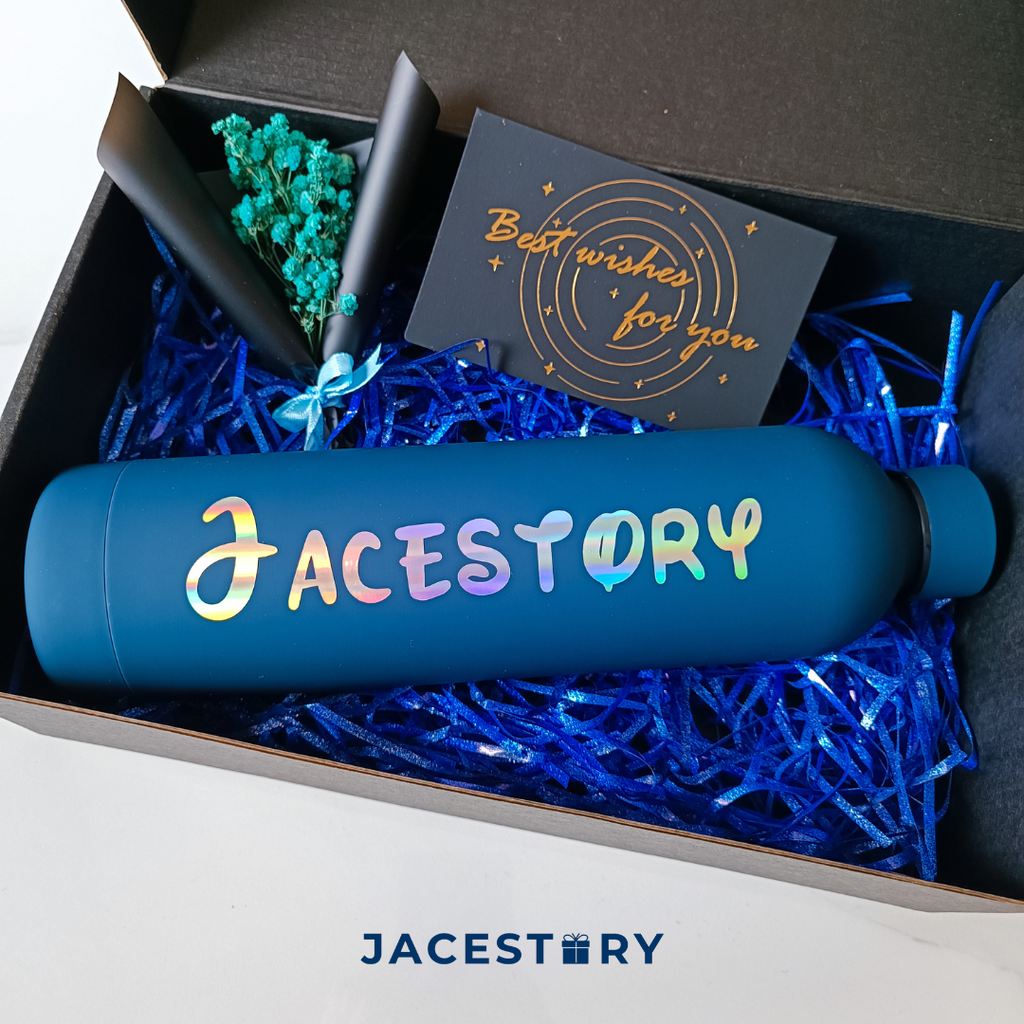 Personalised Gift Set | Modern Stylish Vacuum Flask